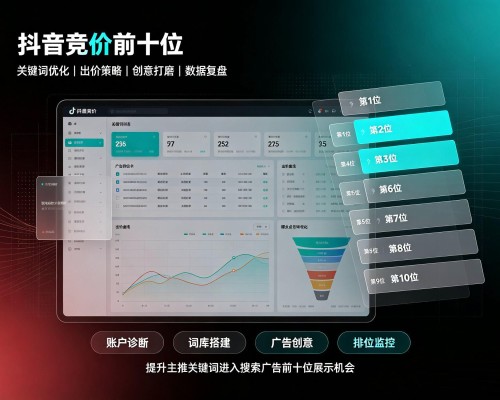 盐津抖音搜索竞价